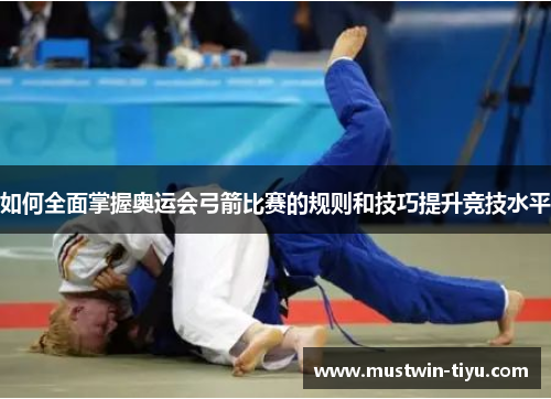 如何全面掌握奥运会弓箭比赛的规则和技巧提升竞技水平